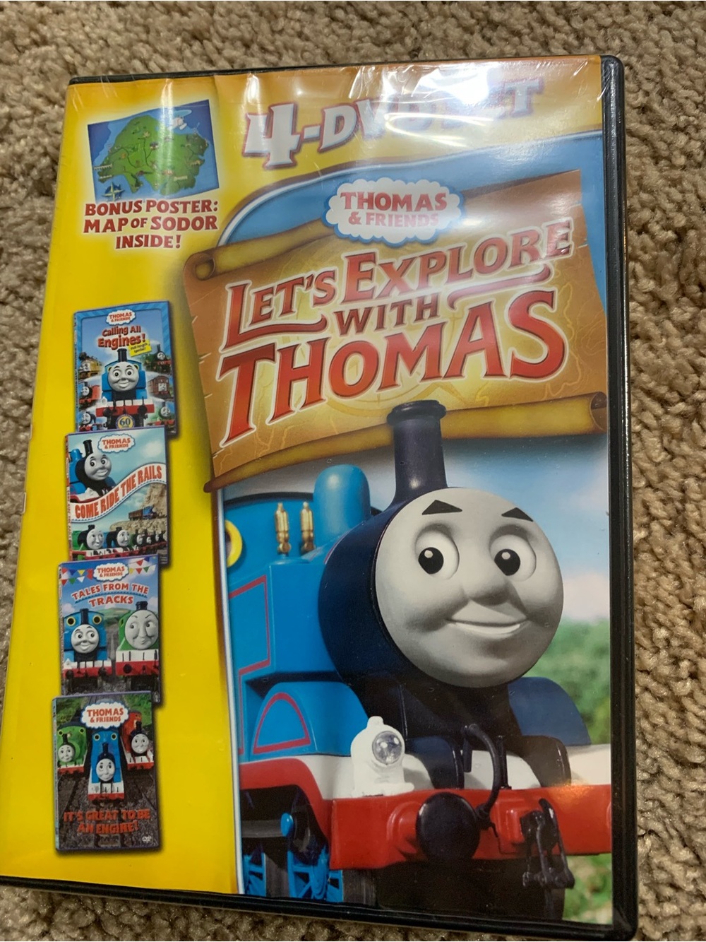 Thomas & Friends Bright Blue Thomas DVD - Let's Explore